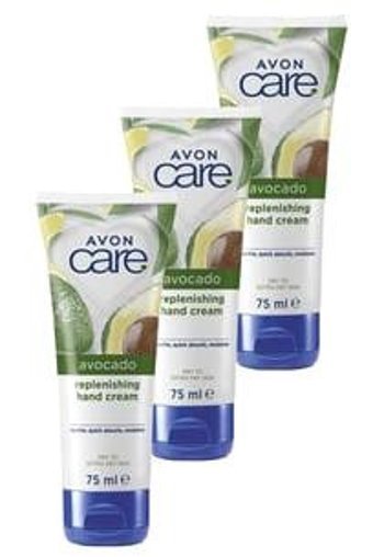Avon Care Avokado Özlü Kuru Ciltler İçin El Krem 3x75 ml