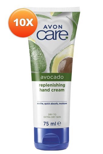 Avon Care Avokado Özlü Kuru Ciltler İçin El Kremi 3x75 ml