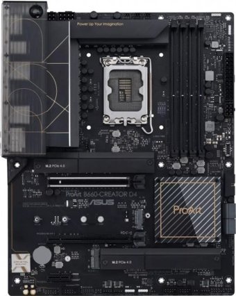 Asus B660-CREATOR B660 LGA 1700 Soket DDR4 5333 Mhz Overclock ATX Gaming Intel Uyumlu Anakart