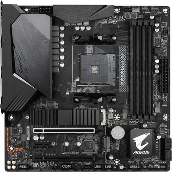 Gigabyte B550M AORUS Pro-P B550 AM4 Soket DDR4 4733 Mhz PCIe 4.0 Overclock Micro ATX Masaüstü Bilgisayar AMD Uyumlu Anakart