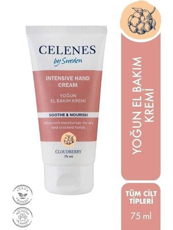 Celenes Cloudberry Tüm Ciltler İçin Yoğun El Bakım Kremi 75 ml