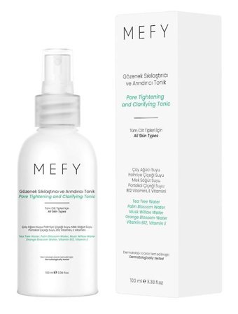 Mefy Gözenek Sıkılaştırıcı ve Arındırıcı Yüz Toniği 100 ml