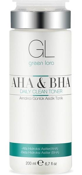 Green Lora Aha & Bha Arındırıcı Günlük Yüz Toniği 200 ml