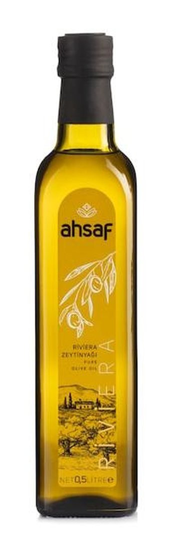 Ahsaf Cam Riviera Zeytinyağı 500 ml