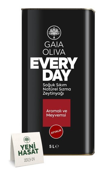 Gaia Teneke Sızma Zeytinyağı 5 lt