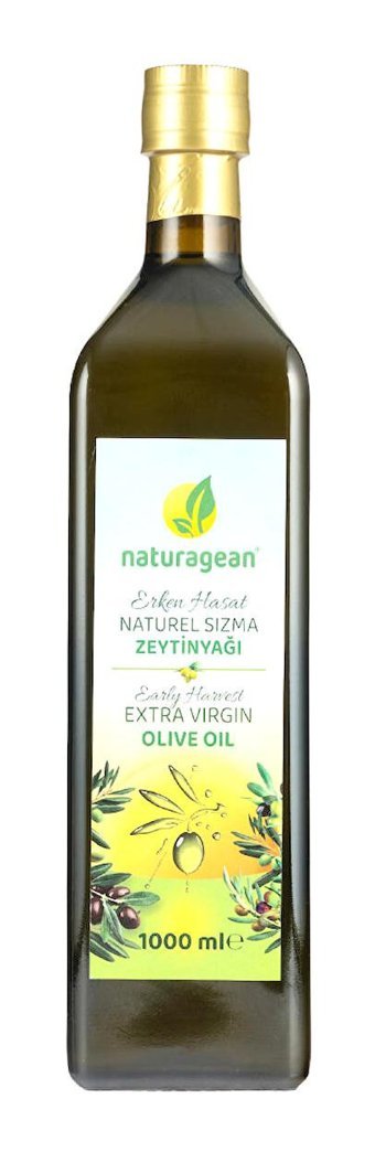 Naturagean Cam Sızma Zeytinyağı 1 lt