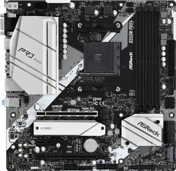 Asrock B550M-Pro 4 B550 AM4 Soket DDR4 4733 Mhz PCIe 4.0 Overclock Micro ATX Gaming AMD Uyumlu Anakart
