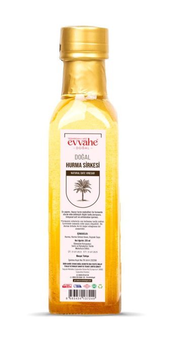 Evvahe Doğal Hurma Sirkesi 225 ml