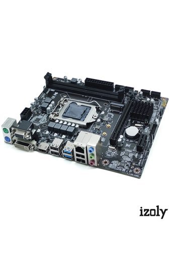IZOLY H510 M H510M LGA 1200P Soket DDR4 3200 Mhz Micro ATX Masaüstü Bilgisayar Intel Uyumlu Anakart
