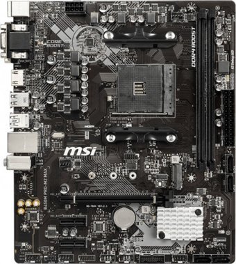 MSI B450M Pro-M2 MAX B450 AM4 Soket DDR4 4133 Mhz Overclock Micro ATX Masaüstü Bilgisayar AMD Uyumlu Anakart