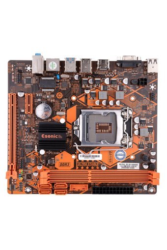 Esonic H61FHL H61 LGA 1155 Soket DDR3 1333 Mhz Mining Micro ATX Masaüstü Bilgisayar Intel Uyumlu Anakart
