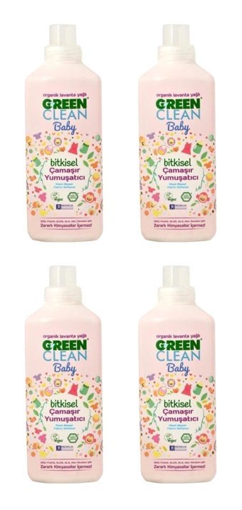 Green Clean Ugc Baby 4x1000 ml Sıvı Yumuşatıcı