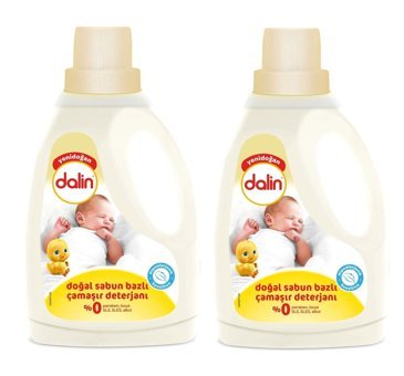 Dalin Sensitive Doğal Sabun Bazlı 2x1500 ml Sıvı Çamaşır Sabunu