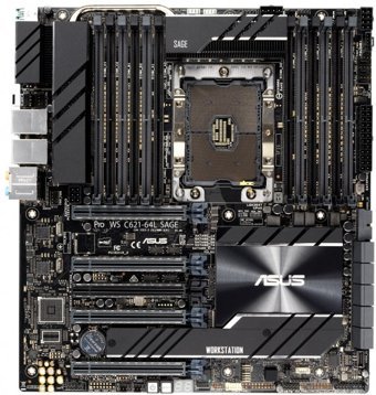 Asus C621-64L C621 LGA 3647 Soket DDR4 2933 Mhz Overclock CEB Masaüstü Bilgisayar Intel Uyumlu Anakart