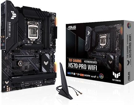 Asus Tuf Gaming H570-Pro Wifi I H570 LGA 1200 Soket DDR4 5000 Mhz PCIe 4.0 Wi-Fi ATX Gaming Intel Uyumlu Anakart