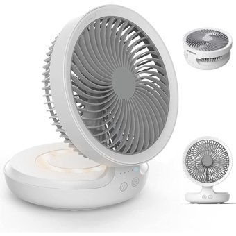 Edon E808 5 W Masaüstü Vantilatör Beyaz