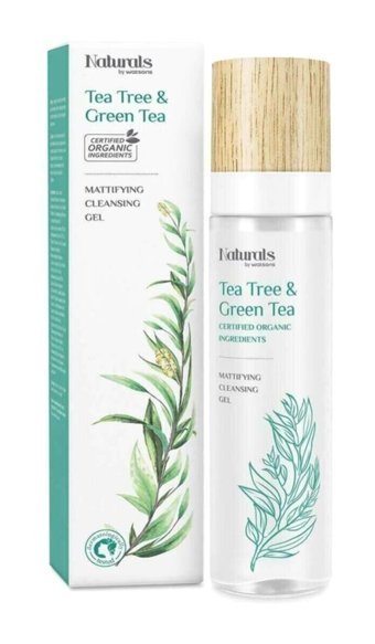Naturals By Watsons Tea Tree And Green Tea Yüz Temizleme Jeli 150 ml