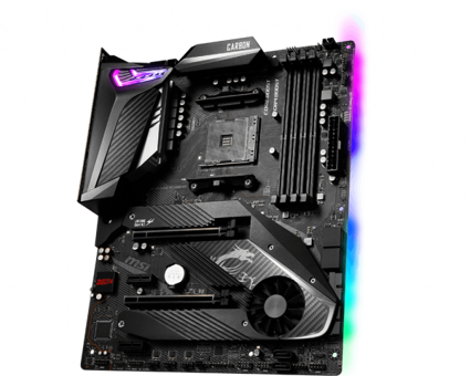 MSI X570 Gaming Pro CARBON X570 AM4 Soket DDR4 4400 Mhz PCIe 4.0 Wi-Fi Overclock Mining ATX Masaüstü Bilgisayar AMD Uyumlu Anakart