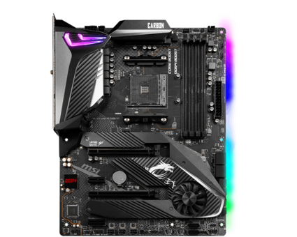 MSI X570 Gaming Pro CARBON X570 AM4 Soket DDR4 4400 Mhz PCIe 4.0 Wi-Fi Overclock Mining ATX Masaüstü Bilgisayar AMD Uyumlu Anakart