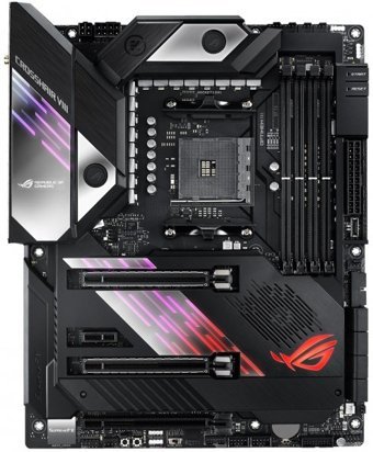 Asus Rog Crosshair VIII FORMULA x570 AM4 Soket DDR4 4800 Mhz PCIe 4.0 Wi-Fi Overclock ATX Gaming AMD Uyumlu Anakart