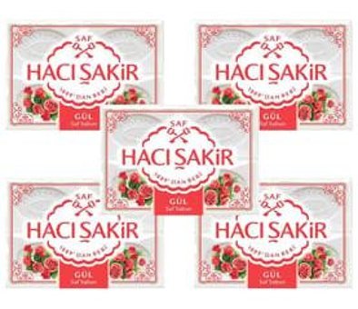Hacı Şakir Gül Sabun 20x150 gr