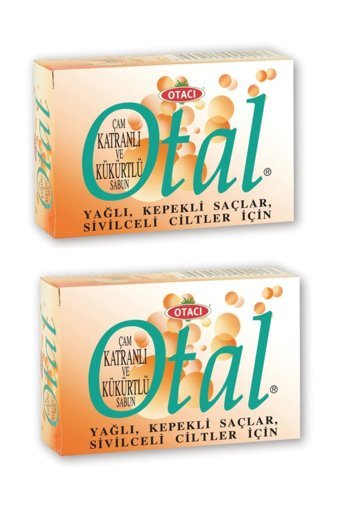 Otacı Otal Organik Çam Katranı Kükürt Sabun 80 gr