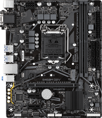 Gigabyte B460M D2V B460 LGA 1200 Soket DDR4 2933 Mhz PCIe 4.0 Micro ATX Masaüstü Bilgisayar Intel Uyumlu Anakart