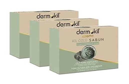 Dermokil Doğal Kil Sabun 3x100 gr