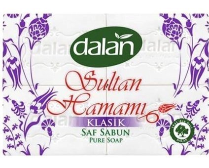 Dalan Sultan Hamamı Klasik Saf Beyaz Sabun 4x125 gr