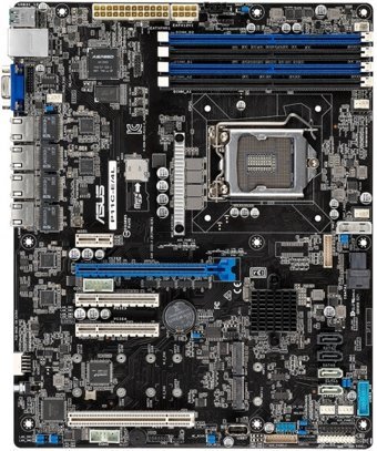 Asus P11C-E/4L c246 LGA 1151 Soket DDR4 2666 Mhz ATX Masaüstü Bilgisayar Intel Uyumlu Anakart