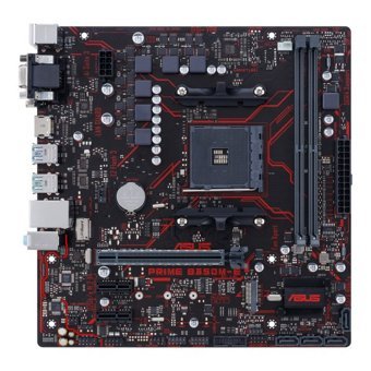 Asus Prime B350M-E B350 AM4 Soket DDR4 3200 Mhz Overclock Micro ATX Masaüstü Bilgisayar AMD Uyumlu Anakart