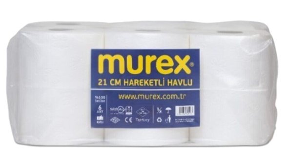 Murex 2 Katlı 6'lı Rulo Kağıt Havlu
