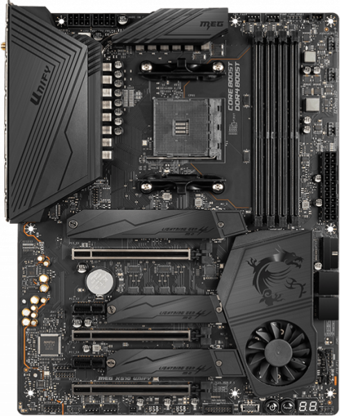 MSI X570 UNIFY X570 AM4 Soket DDR4 4600 Mhz PCIe 4.0 Wi-Fi Overclock Mining ATX Masaüstü Bilgisayar AMD Uyumlu Anakart
