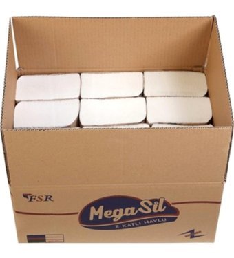 Megasil 2 Katlı 60'lı Z Katlama Kağıt Havlu