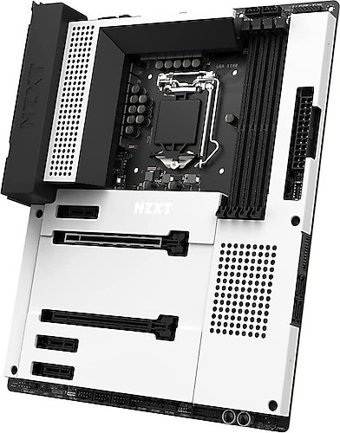 NZXT Z590-W1 Z590 LGA 1200 Soket DDR4 4600 Mhz PCIe 4.0 Wi-Fi Overclock ATX Masaüstü Bilgisayar Intel Uyumlu Anakart