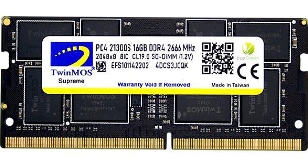 Twınmos MDD416GB2666N 16 GB DDR4 1x16 2666 Mhz Ram