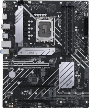 Asus Prime H670-Plus D4 H670 LGA 1700 Soket DDR4 5000 Mhz PCIe 4.0 Overclock ATX Gaming Intel Uyumlu Anakart