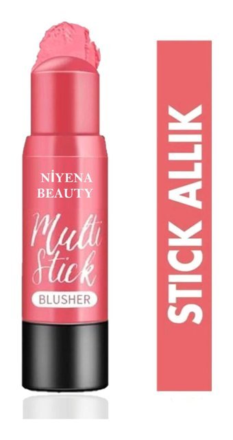 Niyenabeauty No:3 Işıltılı Stick Allık