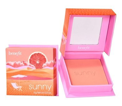 Benefit Cosmetics Sunny Warm Coral Kadife Toz Allık