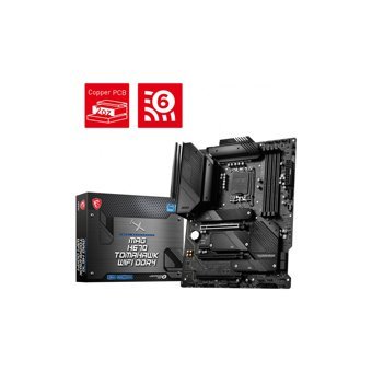 MSI H670 H670 LGA 1700 Soket DDR4 4800 Mhz PCIe 4.0 Wi-Fi ATX Masaüstü Bilgisayar Intel Uyumlu Anakart