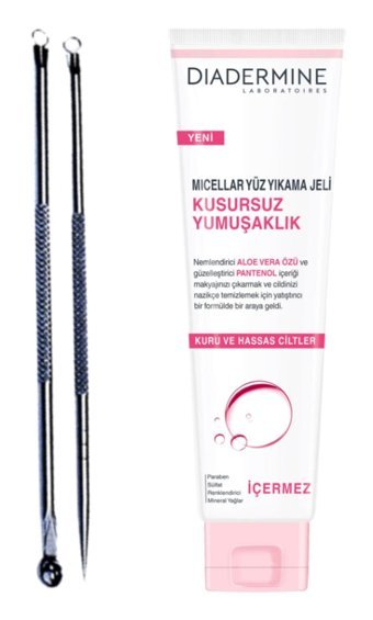 Diadermine Kusursuz Yumuşaklık Kuru ve Hassas Ciltler İçin Yüz Temizleme Jeli 150 ml