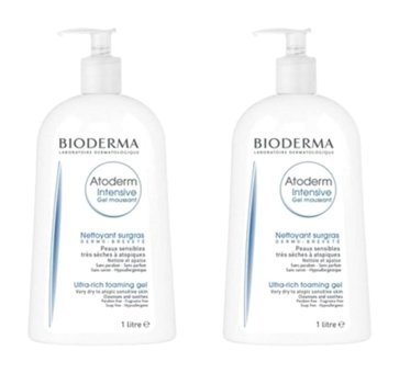 Bioderma Atoderm Intensive Foaming Atopik Ciltler İçin Yüz Temizleme Jeli 2x1 lt