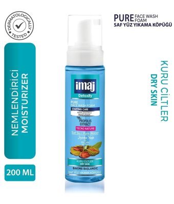 İmaj Jajoba Yağı Kuru Ciltler İçin Yüz Temizleyici Köpük 200 ml