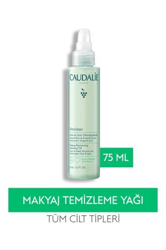 Caudalie Vinoclean Tüm Ciltler İçin Yüz Temizleme Yağı 75 ml