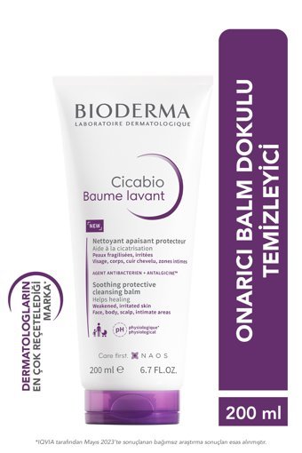 Bioderma Cicabio Cleansing Tüm Ciltler İçin Yüz Temizleyici Krem 200 ml