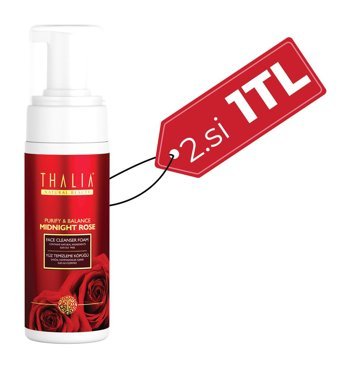 Thalia Midnight Rose Tüm Ciltler İçin Yüz Temizleyici Köpük 150 ml