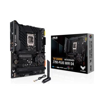 Asus Tuf Gaming Z790-Plus Wifi Z790 LGA 1700 Soket DDR4 5333 Mhz PCIe 4.0 Wi-Fi Overclock ATX Masaüstü Bilgisayar Intel Uyumlu Anakart