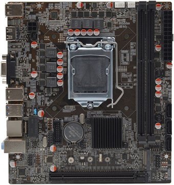 Afox H310C H310 LGA 1151 Soket DDR3 1600 Mhz Micro ATX Masaüstü Bilgisayar Intel Uyumlu Anakart