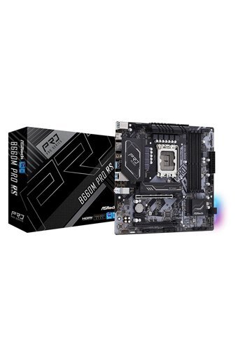 Asrock B660M Pro B660 LGA 1700 Soket DDR4 4800 Mhz PCIe 4.0 Micro ATX Masaüstü Bilgisayar Intel Uyumlu Anakart