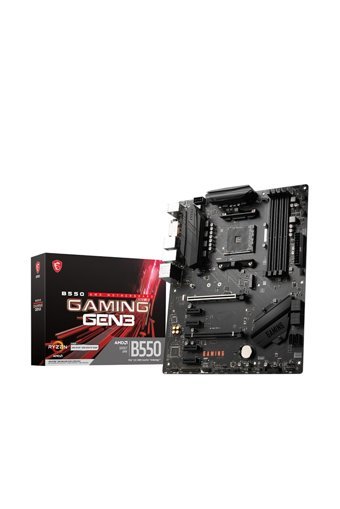 MSI B550 B550 AM4 Soket DDR4 4400 Mhz Overclock ATX Masaüstü Bilgisayar AMD Uyumlu Anakart